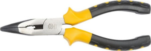 Szczypce wydłużone wygięte 160 mm Vorel