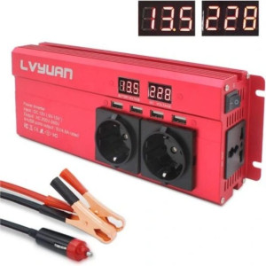 Przetwornica Napięcia 12 V 230 V 1000 W FALOWNIK