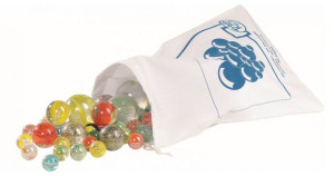 Szklaki Marbles - Szklane kulki 50 sztuk w woreczku