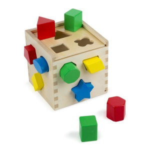 Kostka edukacyjna do sortowania sorter