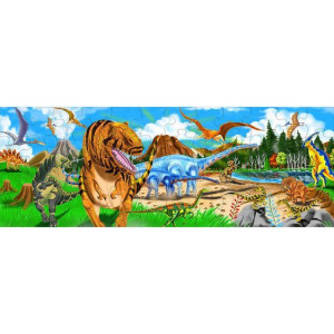 Puzzle podłogowe świat prehistoryczny 48el.
