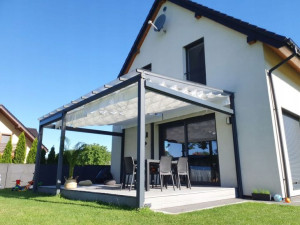 Roleta Rzymska Rozsuwana Dach Żagiel Szer 2,5x3m