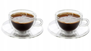 2x Filiżanki Termiczne 250ml Do Kawy Herbaty