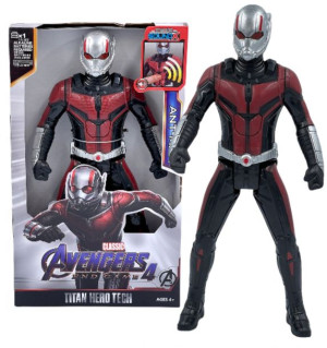 Duża Figurka Ant-man Interaktywna Świeci Led 30cm