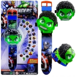 Hulk Zegarek 3d Led Z Projektorem Obrazki Zdjęcia 3d
