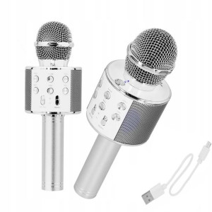 Mikrofon Karaoke Bezprzewodowy Bluetooth + Głośnik