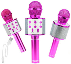Mikrofon Karaoke Bezprzewodowy Bluetooth + Głośnik
