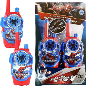 Walkie Talkie Krótkofalówka Spiderman Zestaw 2x