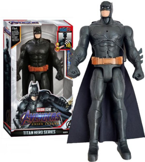 Duża Ruchoma Figurka Batman 30cm Dźwięk Światło