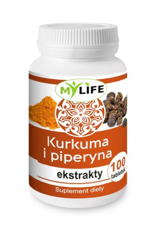 Kurkuma i piperyna ekstrakty