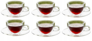 Filiżanki Termiczne 250ml Do Herbaty Kawy 6 Sztuk