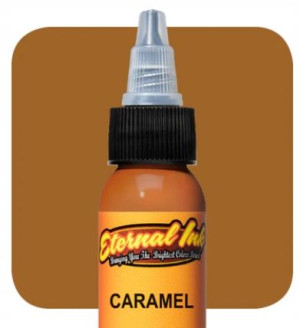 Tusz Farba Do Tatuażu 30ml - Karmelowy Brązowy