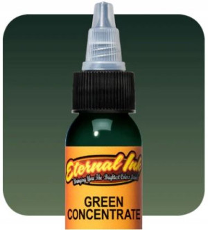Tusz Farba Do Tatuażu 30ml - Koncentrat Zielony