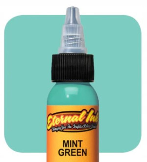 Tusz Farba Do Tatuażu 30ml - Miętowy Zielony