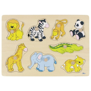 Układanka z uchwytami ZOO