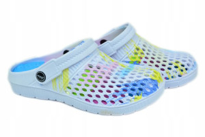 Kroksy Klapki Chodaki Wakacje Ogród Basen B/n 41