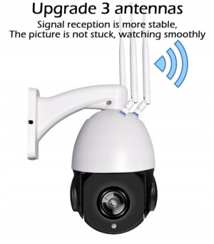 Kamera Obrotowa Ptz Gsm 3g 4g Cam Sim Msd X30zoom