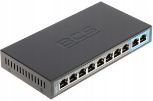 Switch Poe Bcs-b-sp0802 8-portowy Bcs Basic