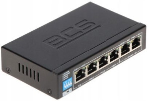 Switch Poe Bcs-b-sp0402 4-portowy Bcs Basic