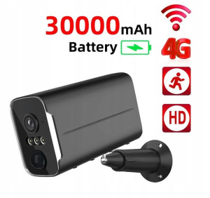 Czarna Kamera 4g Z Mega Mocną Baterią 3000mah
