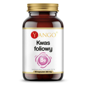 Kwas foliowy - witamina B9 - 90 kaps.