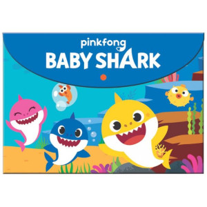 Teczka kopertowa A4 BABY SHARK na zatrzask