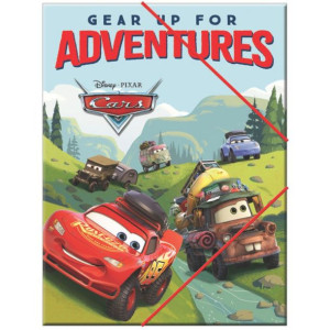 Teczka A4 CARS z gumką