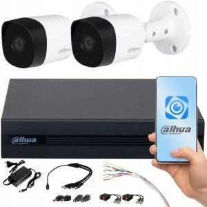 Zestaw Monitoringu Dahua Cooper Xvr 2x Kamera