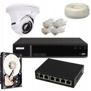 Zestaw Monitoringu Ip 1 Kamera 1080p