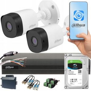 Zestaw Monitoringu Dahua Cooper Xvr 16ch+hdd+ 2mpx