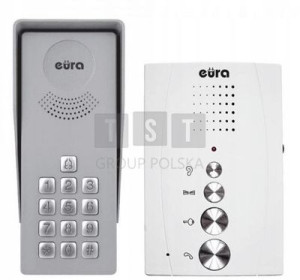 Domofon EURA ADP-38A3 ENTRA bialy