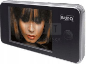 Wideo-wizjer Eura Vdp-01c1 Srebrny