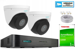 Zestaw Monitoringu 4Mpx 2 Kamery IPC-T314-APKZ