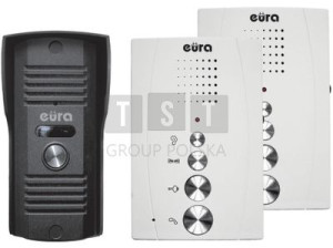 Domofon ''eura'' Adp-51a3 ''difesa'' - 1-rodzinny,