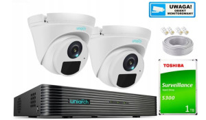 Zestaw monitoringu Hikvision IPC-T124-APF28-KIT2