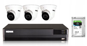 Zestaw Monitoringu Domu 3 Kamery Full Hd