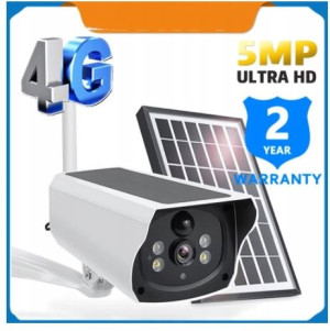 5mpx Kamera 4g Solarna Z Dwoma Panelami Solar