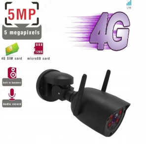 Kamera Obrotowa GSM 4G LTE do stajni, na budowę