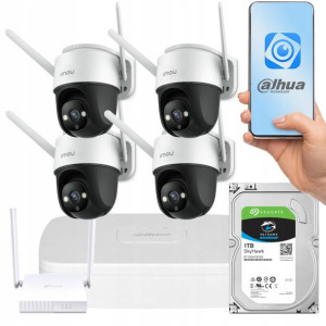Zestaw Monitoringu Imou Wifi Ip 4 Kamery 2mpx