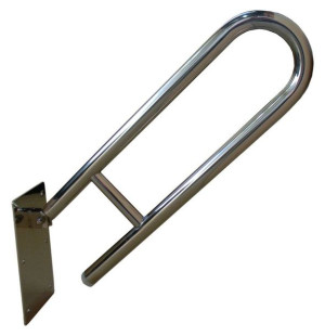 Uchwyt uchylny łukowy do WC 85 cm Ø 32 mm