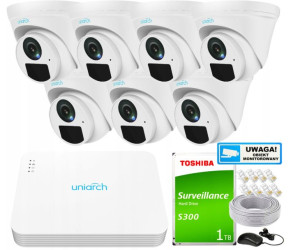 Zestaw monitoringu Hikvision IPC-T122-APF28-KIT8