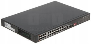 Switch Przemysłowy Poe Pfs3226-24et-240 24-portowy