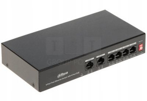 Switch Poe Pfs3006-4et-36 4-portowy Dahua