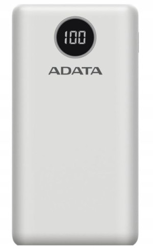 Powerbank ADATA P20000QCD 20000mAh QC/PD White