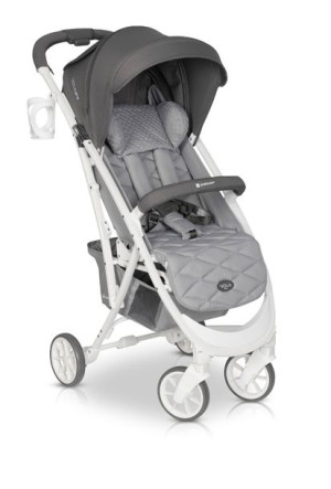 EURO-CART Wózek spacerowy VOLT PRO 2021 SZARY