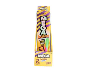 MegaBalon 3 metry Różowo zielone paski EPEE