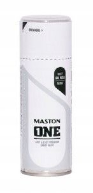 MASTON One lakier biały połysk RAL 9010