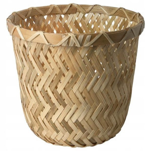 IKEA KLYNNON Osłonka doniczki BAMBUS 12 cm