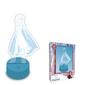 Lampka LED 3D KRAINA LODU Frozen Multicolor KIDS
