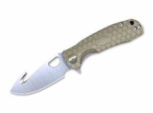 Nóż Honey Badger Hook Large Tan